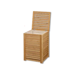 Panier à linge Sicela 65L bambou