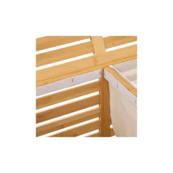 Panier à linge Sicela 100L bambou