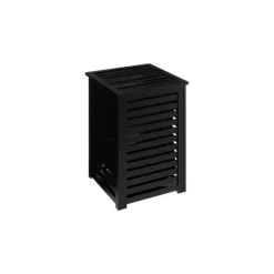 Panier à linge Sicela 65L bambou noir