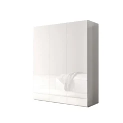 Petite armoire à chaussure Smile blanc