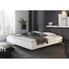 Phoenix 120 cm - Cadre de lit blanc mat