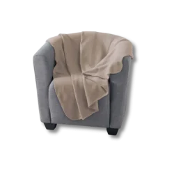 Plaid Milou taupe