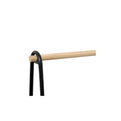 Portant Jano bois/noir