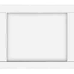 Porte cadre Casa blanc H 38 cm - L 45 cm