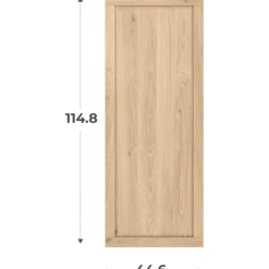 Porte cadre Casa H116 cm - L45 cm chêne hickory