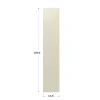 Porte Casa H232 cm L 45 cm sauge
