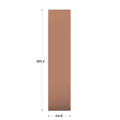 Porte Casa H201 cm - L45 cm Terracotta