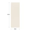 Porte simple Casa H174 cm - L 60 cm sable