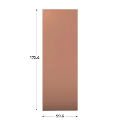 Porte simple Casa H174 cm - L 60 cm Terra