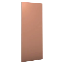 Porte simple Casa H 116 cm - L 60 cm Terra