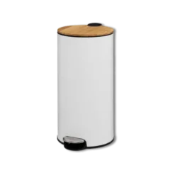 Poubelle Modern 30L blanc