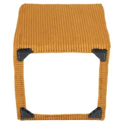 Pouf Bali jaune