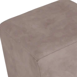 Pouf carré Jacqueline barillo silver