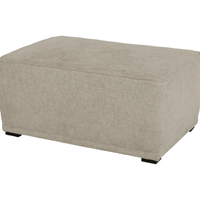 Pouf Ezra Beige - 90 x 46 x 60 cm