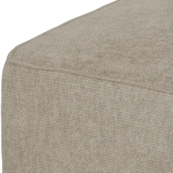 Pouf Ezra Beige - 90 x 46 x 60 cm