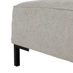 Pouf KAI tissu beige