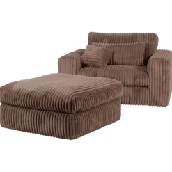 Pouf Moiano taupe