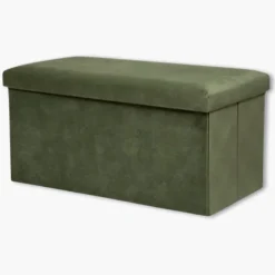 Pouf pliable Kaki 197333D