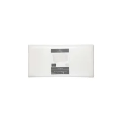 Pouf pliant Ezzio blanc