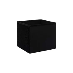Pouf pliant 167845I noir