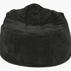 Pouf poire Rimo velours cotelé Poso 34 anthracite