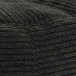 Pouf poire Rimo velours cotelé Poso 34 anthracite