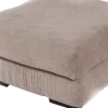Pouf Polany bandy taupe