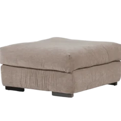 Pouf Polany bandy taupe