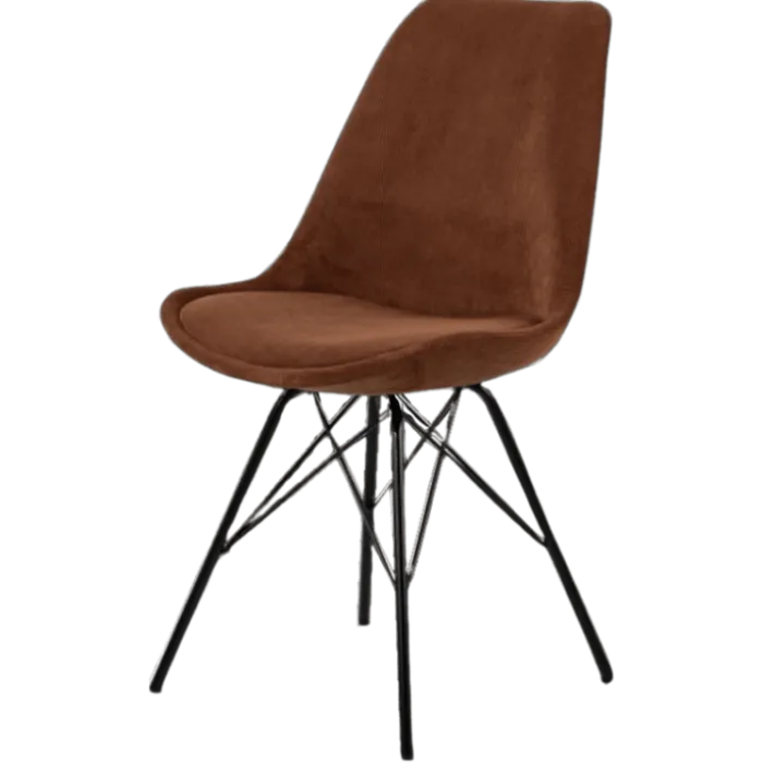 Prix spécial - lot de 2 chaises Eris dining copper wind 100