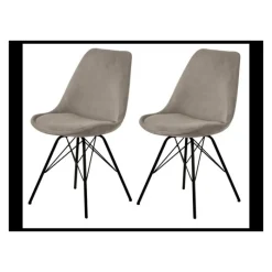 Prix spécial - Lot de 2 chaises Eris dining Chair beige wind 70