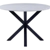 Produit WEB - 18857 Table 110 cm ronde Heaven céramique