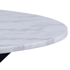 Produit WEB - 18857 Table 110 cm ronde Heaven céramique