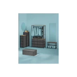 Rangement haut 5T Tisssa gris foncé