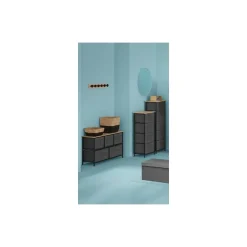 Rangement haut 5T Tisssa gris foncé