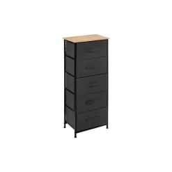 Rangement haut 5T Tisssa gris foncé