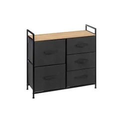 Rangement 5T Tissa gris foncé