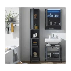 Salle de bain Lucera gris