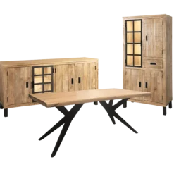Salle à manger Kali - Dressoir, table et bar
