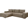 Salon convertible Luciano marron clair