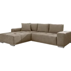 Salon convertible Luciano marron clair