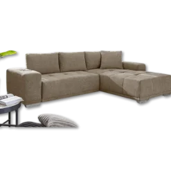 Salon convertible Luciano marron clair