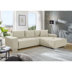 Salon convertible Luciano marron/beige