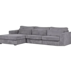 Salon d'angle Alcamo gris