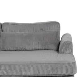 Salon d'angle Alcamo gris
