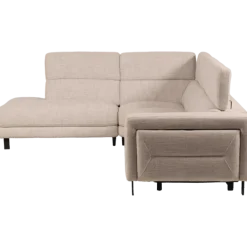 Salon d'angle avec chaise longue à gauche KM.6830