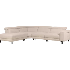 Salon d'angle avec chaise longue à gauche KM.6830