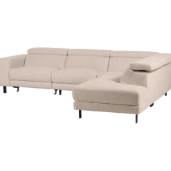 Salon d'angle avec chaise longue KM.6830 beige