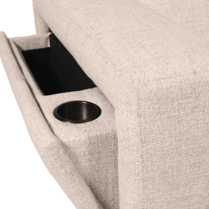 Salon d'angle avec chaise longue KM.6830 beige