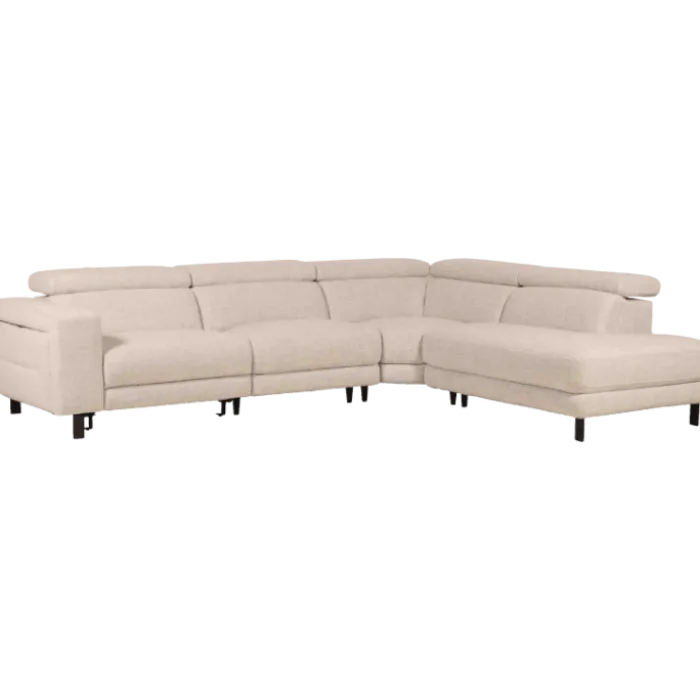 Salon d'angle avec chaise longue KM.6830 beige