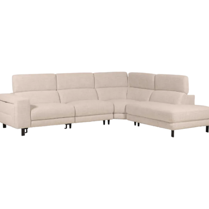 Salon d'angle avec chaise longue KM.6830 beige